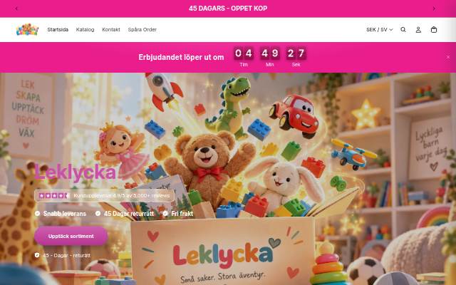 Leklycka storefront