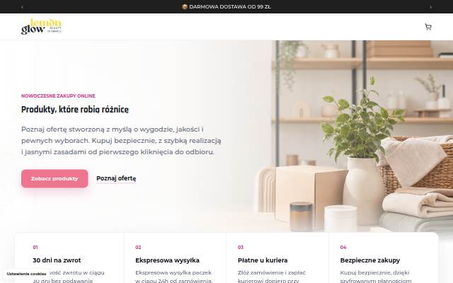 LemonGlow – Naturalnie rozświetla cerę storefront
