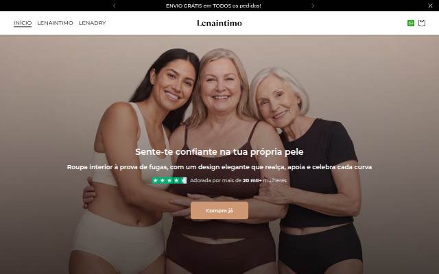 lenaintimo.eu storefront