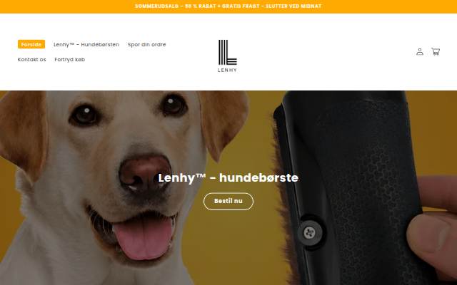 Lenhy Danmark storefront
