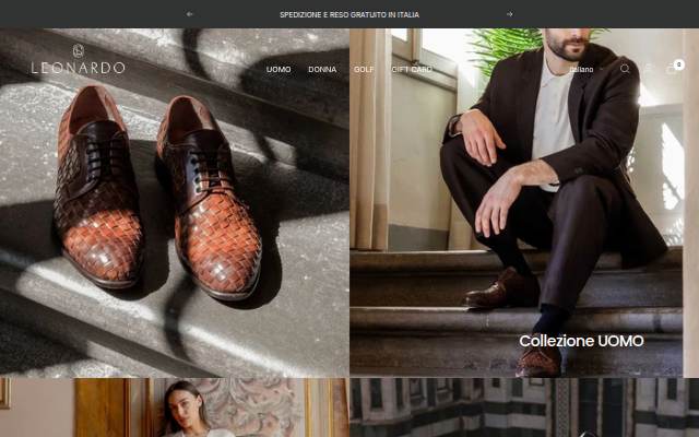 LeonardoShoes storefront