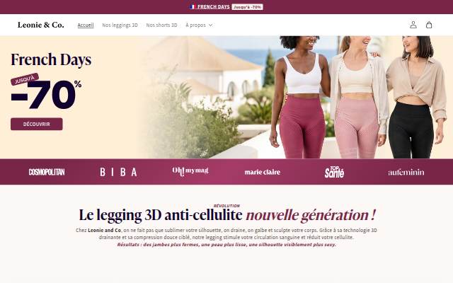 Leonie &amp; Co - France storefront
