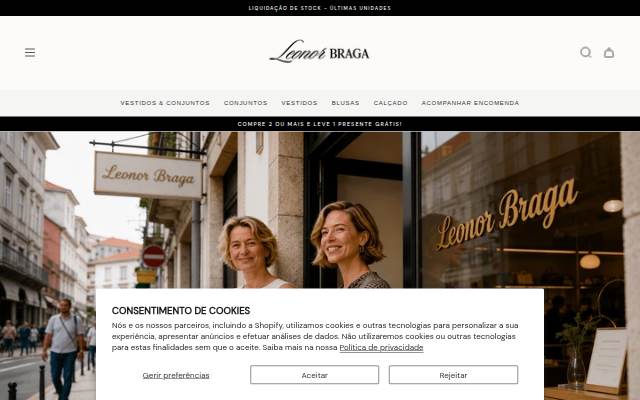 Leonor Braga storefront
