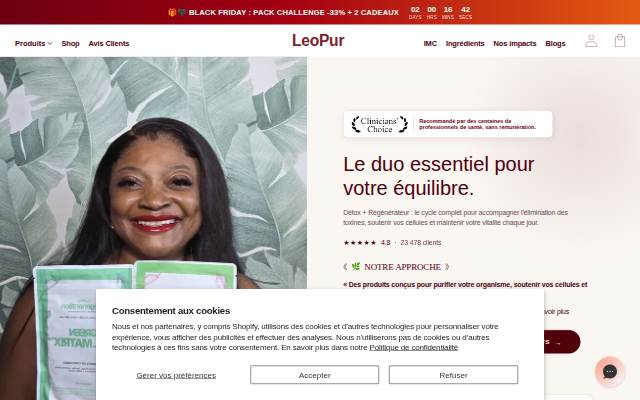 LeoPur storefront