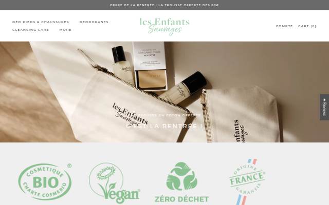 les Enfants Sauvages storefront