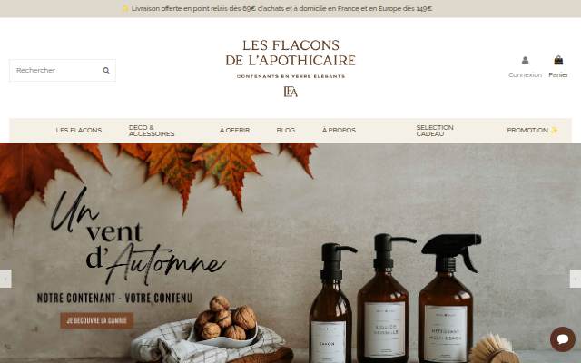 Startseite von Les Flacons de l'Apothicaire