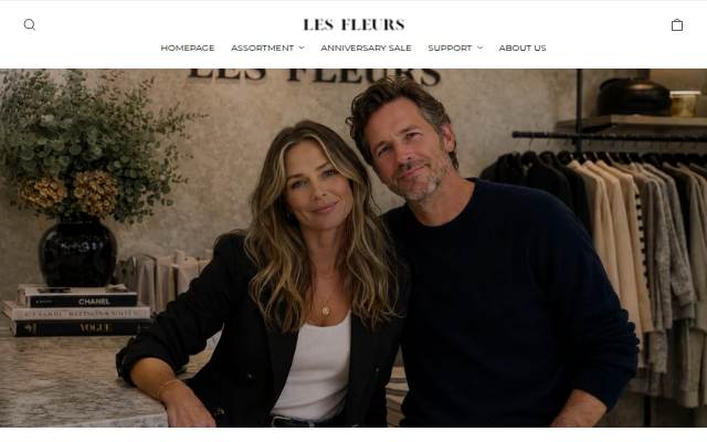 LES FLEURS storefront