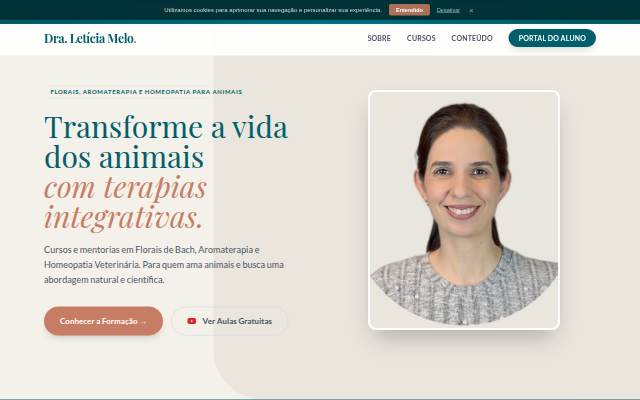 Montra da Dra. Letícia Melo Oliveira