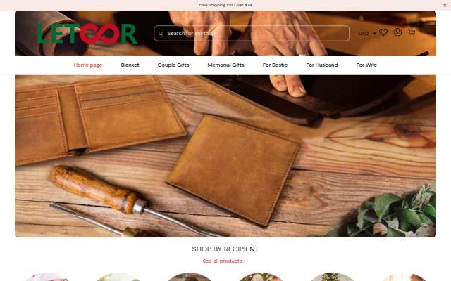 LETOOR storefront