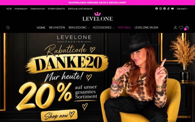 Levelone GmbH &amp; Co. KG storefront