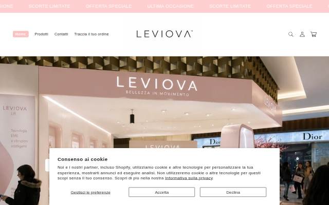 Leviova storefront