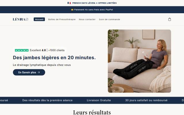 Lévira storefront