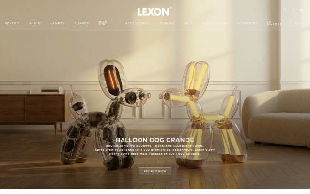 Lexon storefront