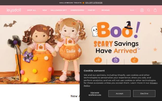 Leya Doll storefront
