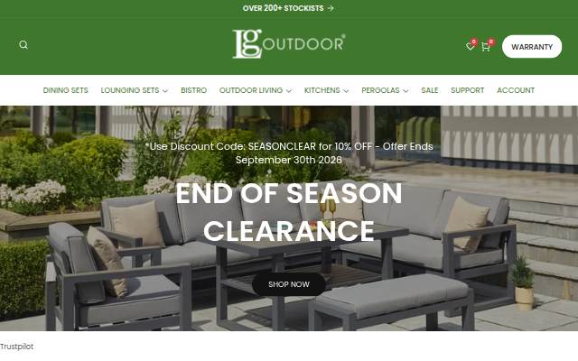 LG OUTDOOR storefront