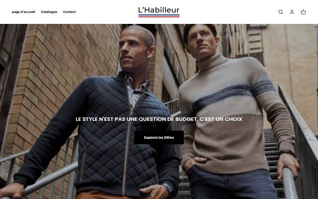 L storefront