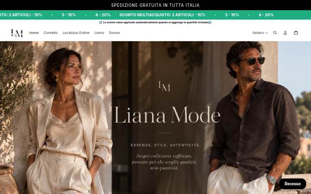 Liana Mode storefront