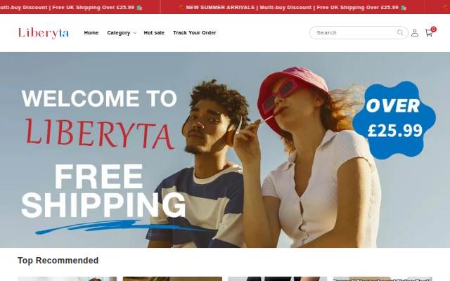 liberyta storefront