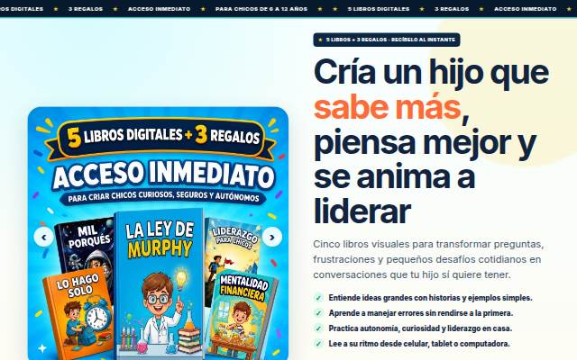 Los 5 Libros storefront