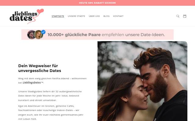 Lieblingsdate storefront
