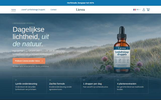Lievea storefront