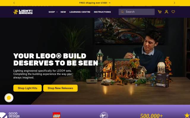 Light My Bricks UK storefront