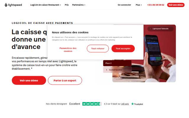 Montra da Lightspeed Commerce