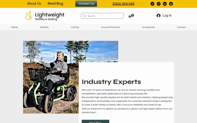 Lightweight Mobility storefront