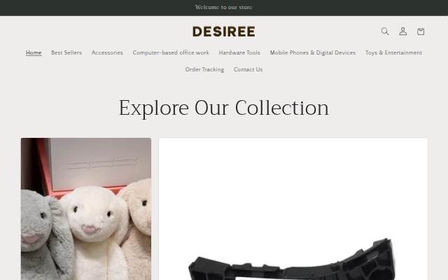 DESIREE storefront
