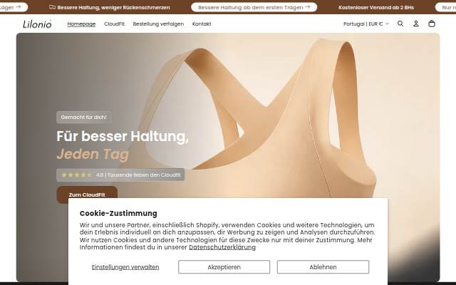 Lilonio storefront