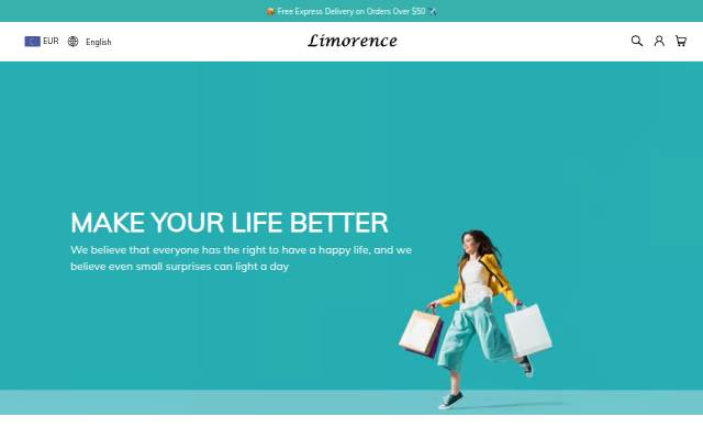 Limorence storefront