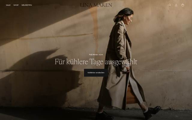 LINA MAREN storefront