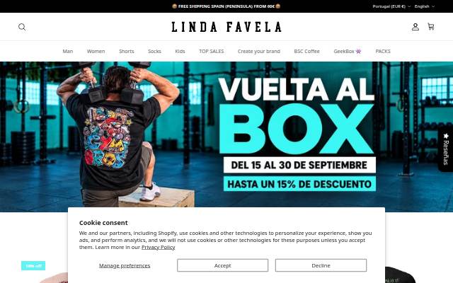 Linda Favela storefront