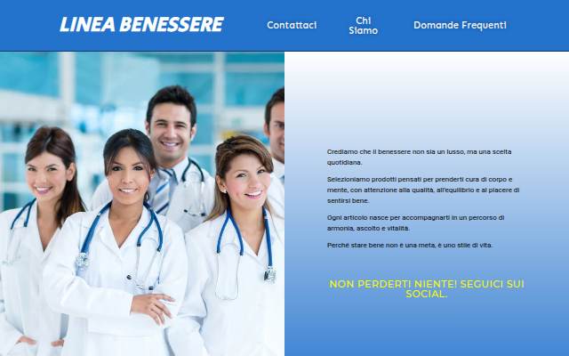 Linea Benessere  – Momenti di vera bellezza storefront