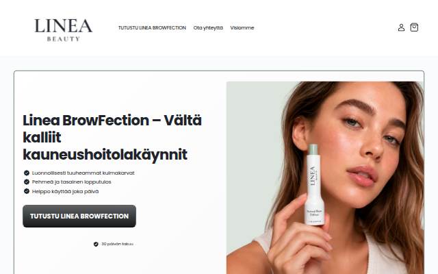 Escaparate de Linea Beauty FI
