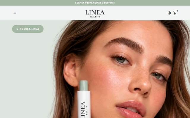 Linea Beauty storefront