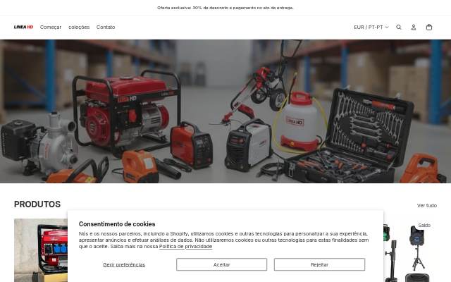 LINEA HD storefront