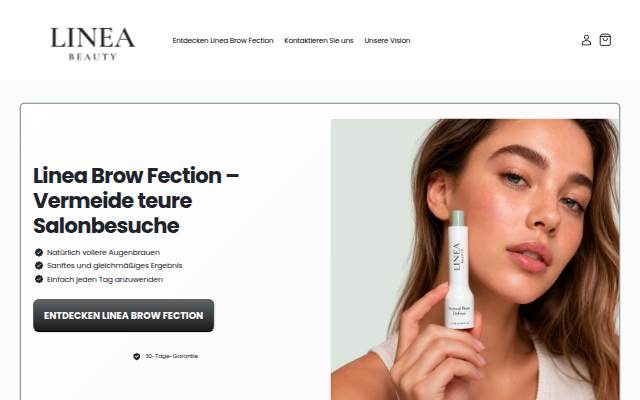 Linea Beauty DE storefront