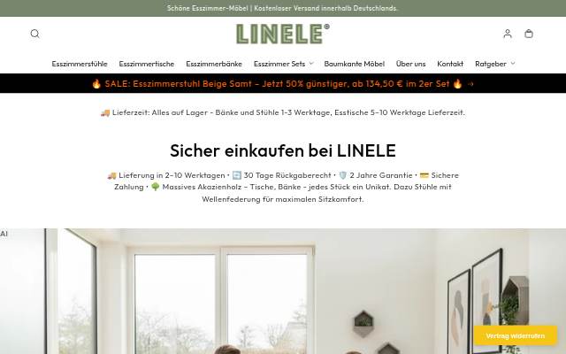 LINELE storefront