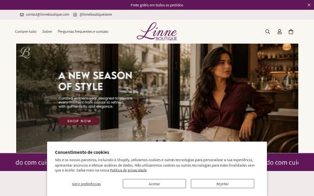 Linne Boutique storefront