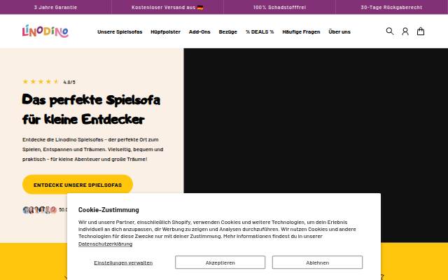 Linodino storefront