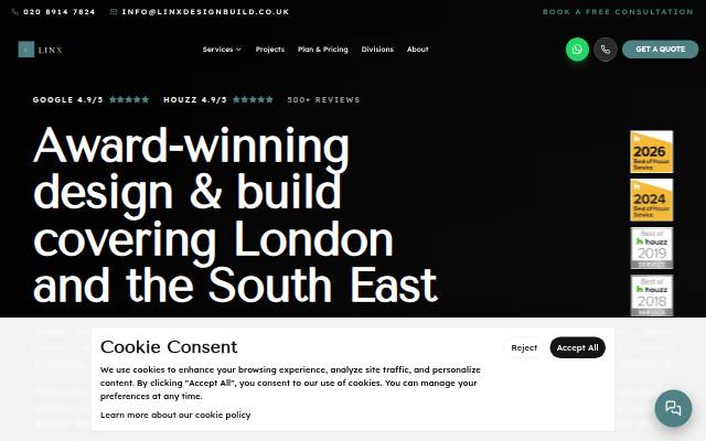 Montra da LINX Design & Build