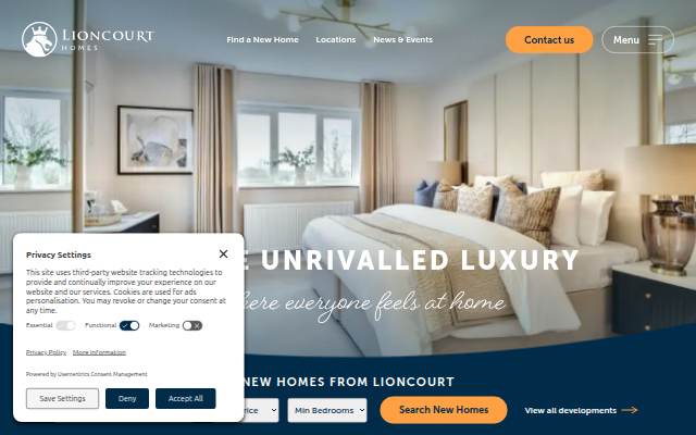 Lioncourt Homes storefront