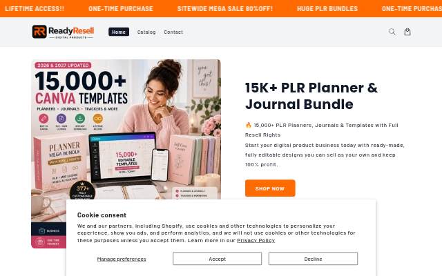 Ready Resell storefront