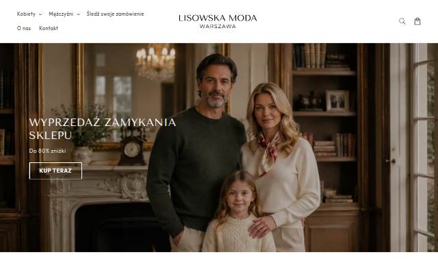 Lisowska Moda storefront
