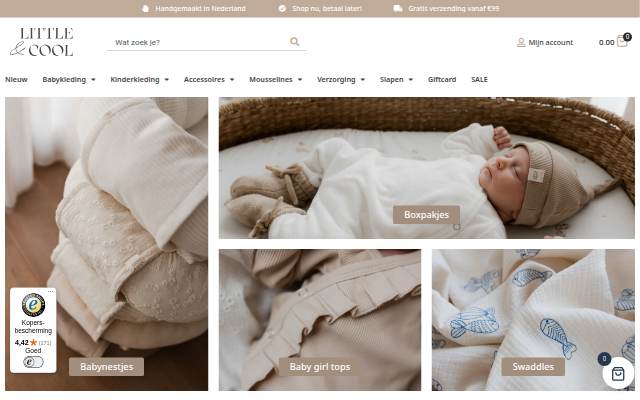 Startseite von Little and Cool