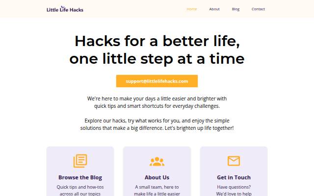 Little Life Hacks storefront