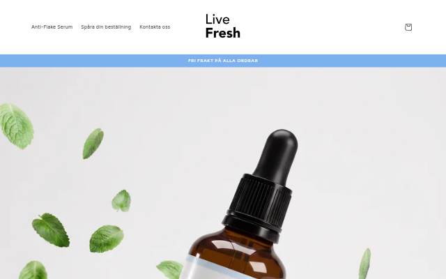 LiveFresh storefront