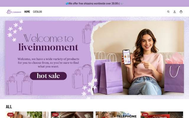liveinmoment storefront