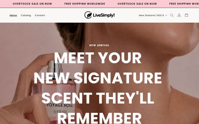 Startseite von LiveSimply!